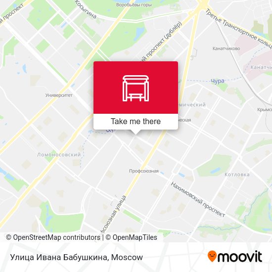 Улица Ивана Бабушкина map