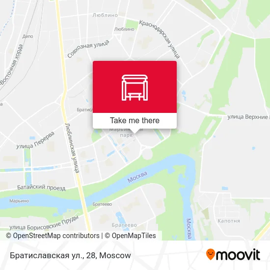 Братиславская ул., 28 map