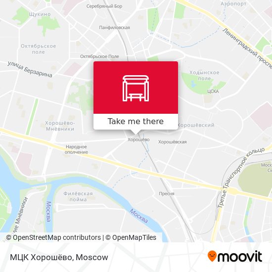 МЦК Хорошёво map