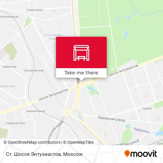 Ст. Шоссе Энтузиастов map