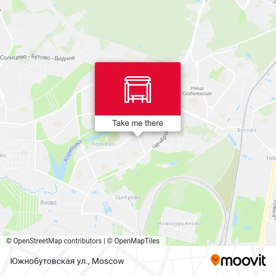 Южнобутовская ул. map