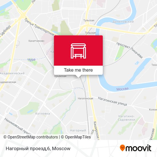 Нагорный проезд,6 map