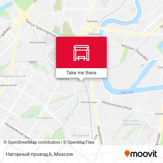 Нагорный проезд,6 map