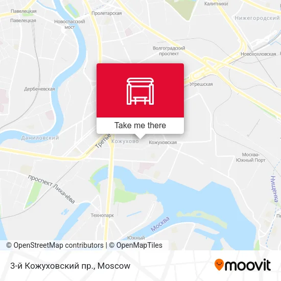 3-й Кожуховский пр. map