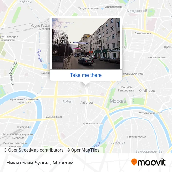 Никитский бульв. map