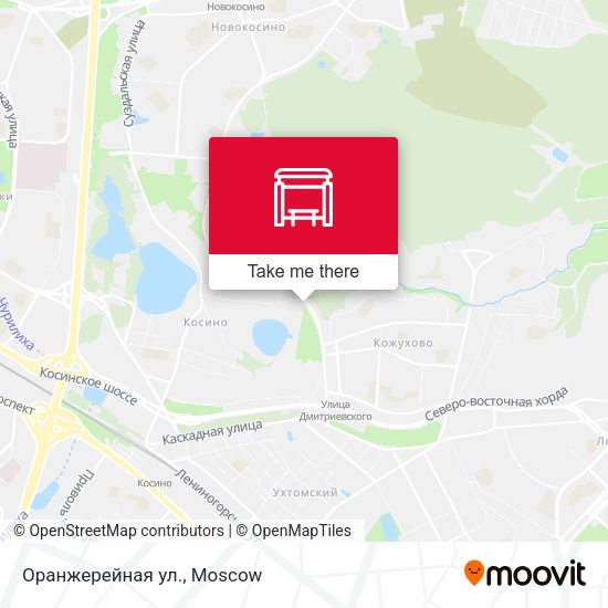 Оранжерейная ул. map
