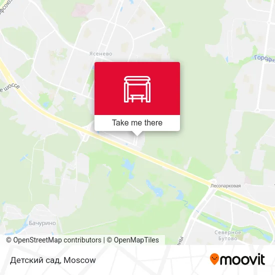 Детский сад map