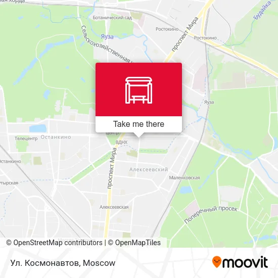 Ул. Космонавтов map