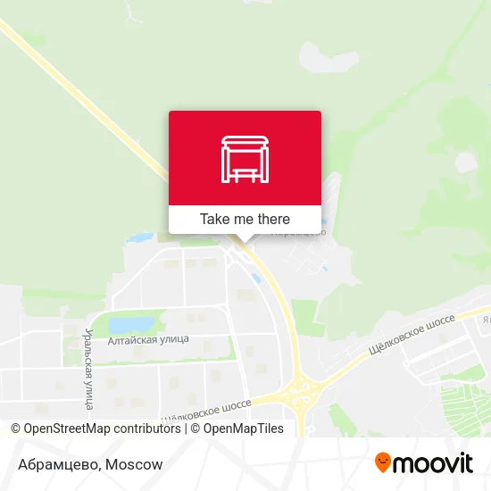 Абрамцево map