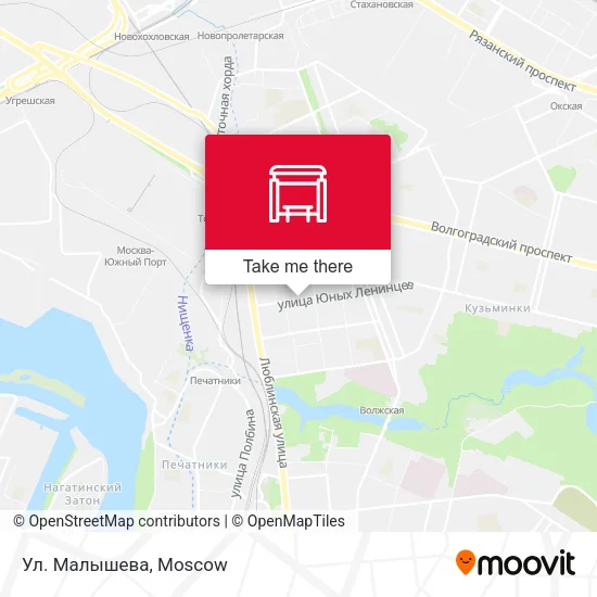Ул. Малышева map