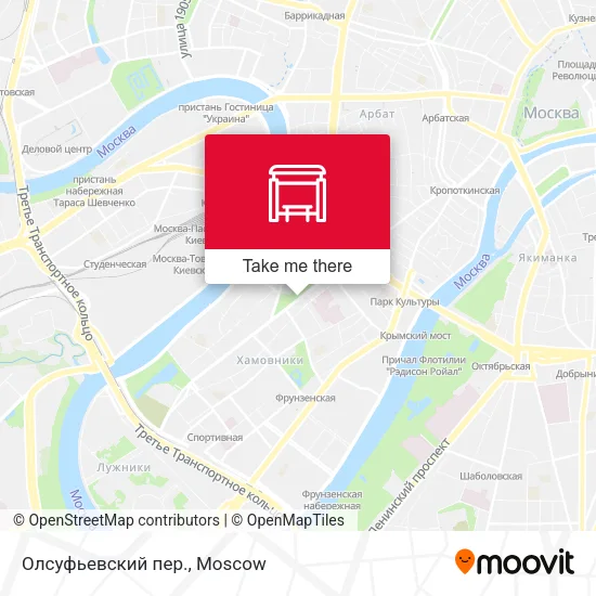 Олсуфьевский пер. map