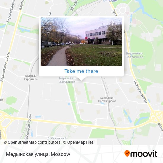 Медынская улица map