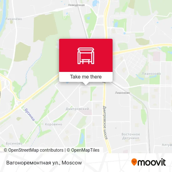Вагоноремонтная ул. map