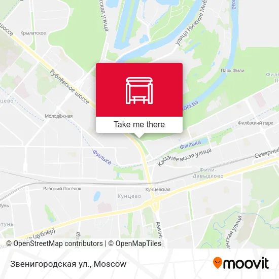 Звенигородская ул. map