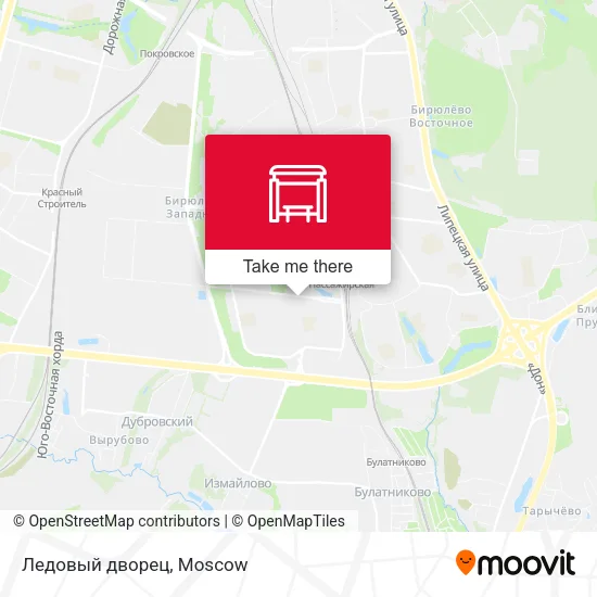 Ледовый дворец map