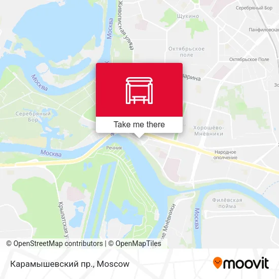 Карамышевский пр. map