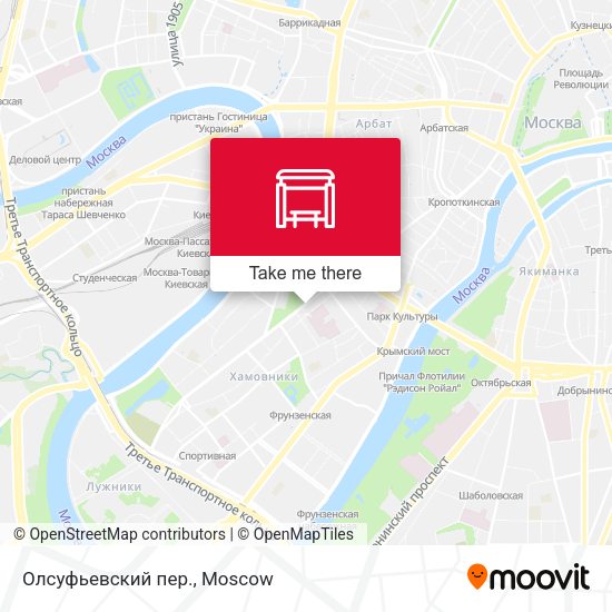 Олсуфьевский пер. map