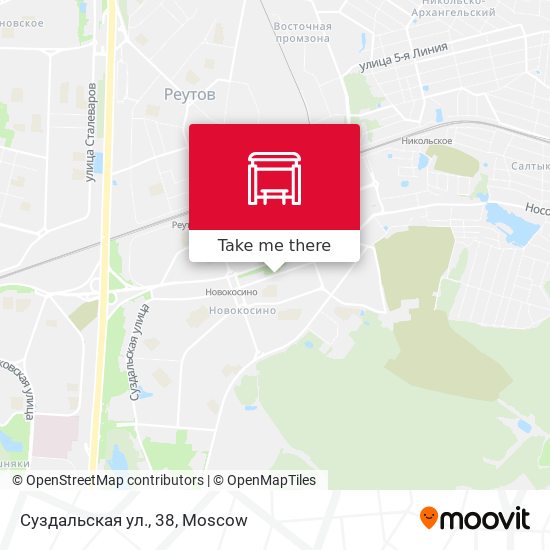 Суздальская ул., 38 map