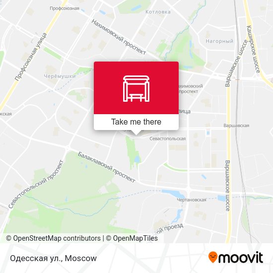 Одесская ул. map