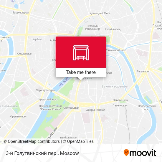 3-й Голутвинский пер. map