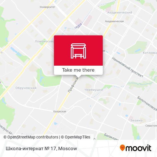 Школа-интернат № 17 map