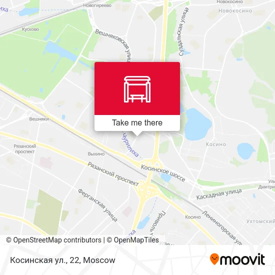 Косинская ул., 22 map