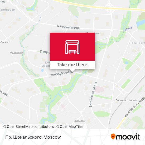 Пр. Шокальского map