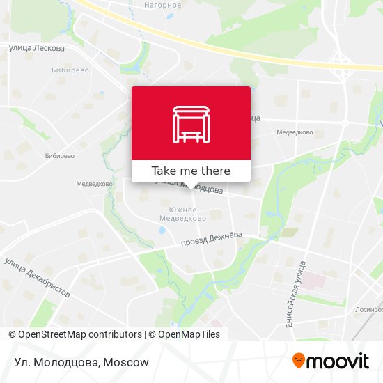 Ул. Молодцова map