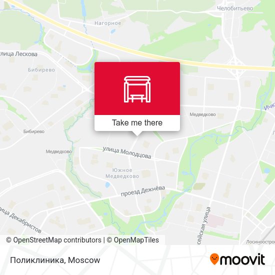 Поликлиника map