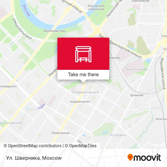 Ул. Шверника map