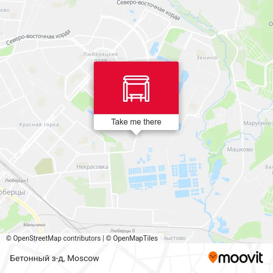 Бетонный з-д map
