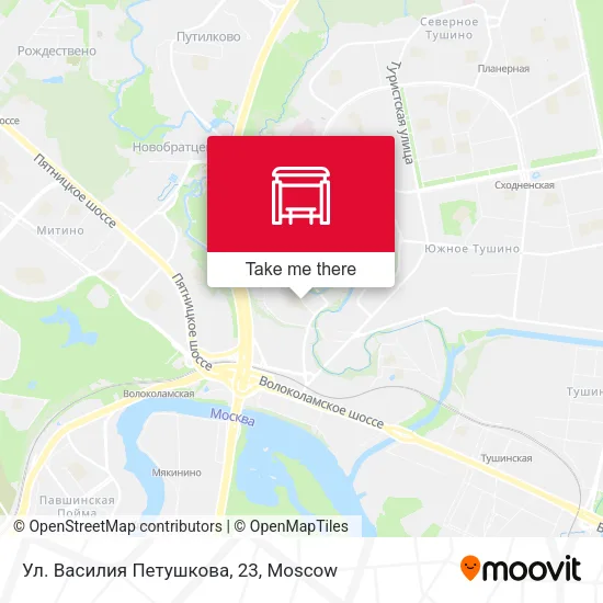 Ул. Василия Петушкова, 23 map