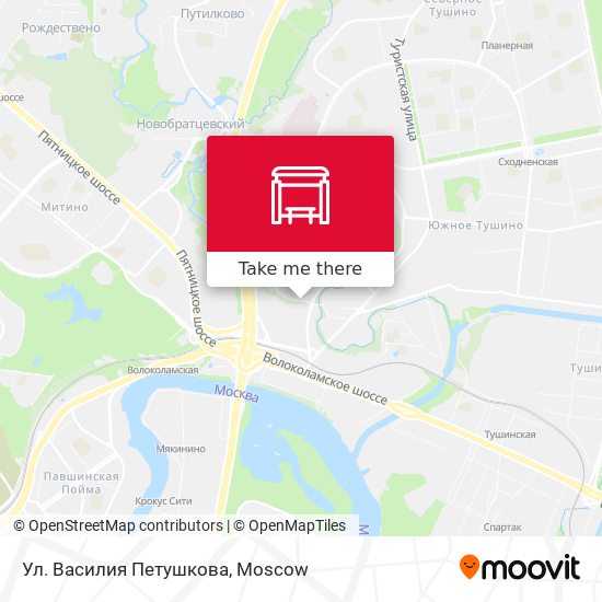 Ул. Василия Петушкова map