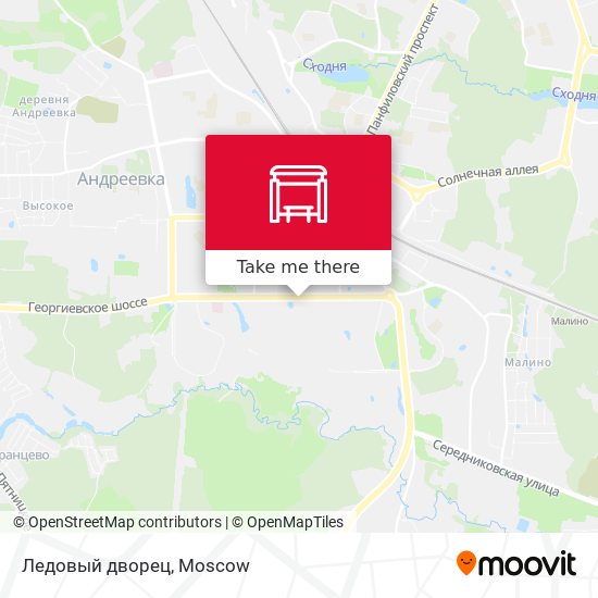 Ледовый дворец map