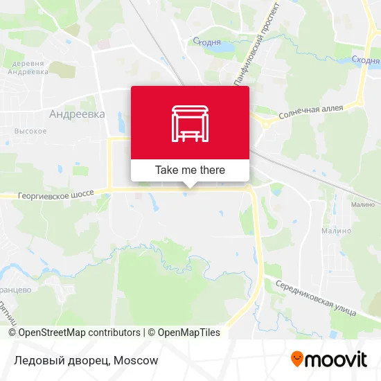 Ледовый дворец map