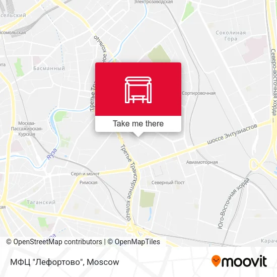 МФЦ "Лефортово" map