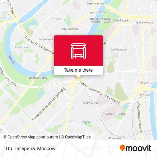 Пл. Гагарина map