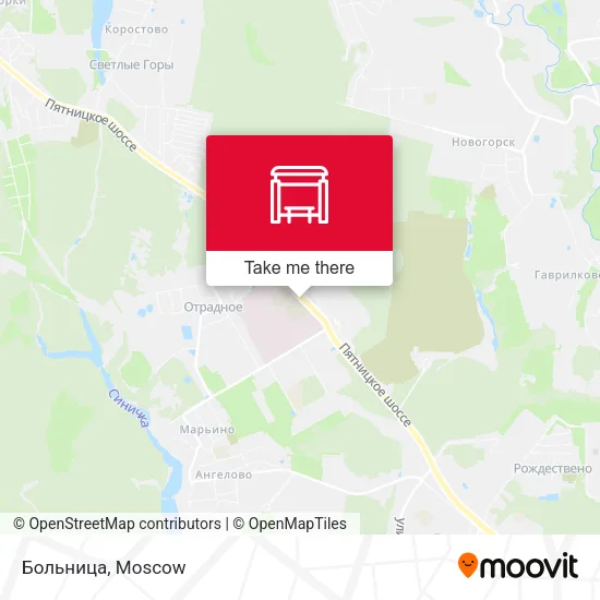 Больница map