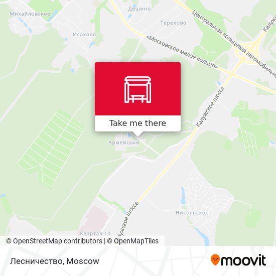 Лесничество map