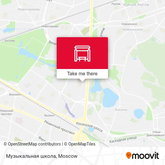 Музыкальная школа map