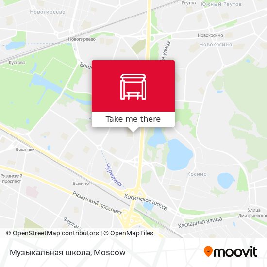 Музыкальная школа map