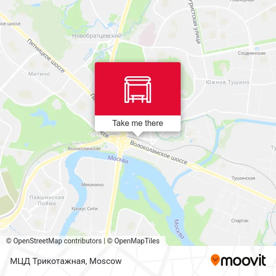 МЦД Трикотажная map