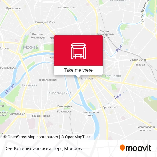 5-й Котельнический пер. map