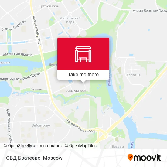 ОВД Братеево map