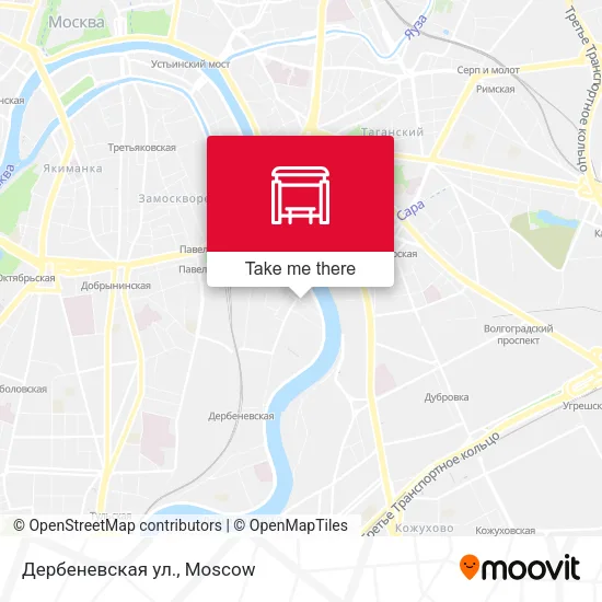Дербеневская ул. map