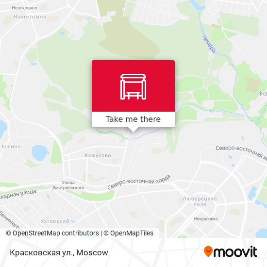 Красковская ул. map