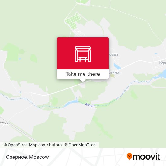 Озерное map