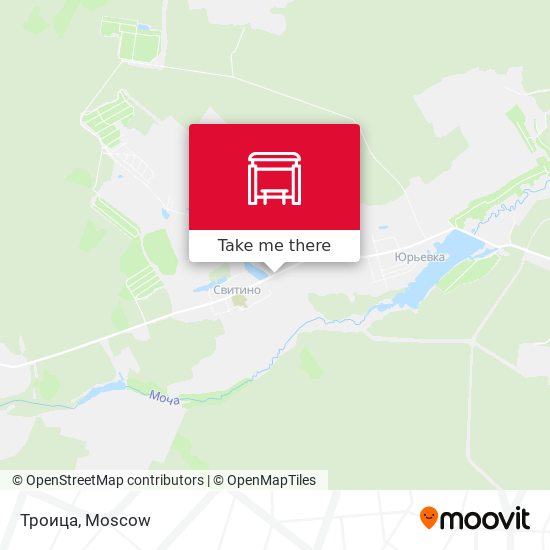 Троица map