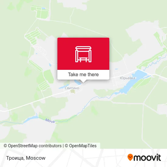 Троица map