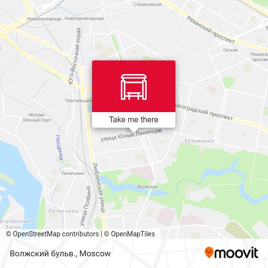 Волжский бульв. map